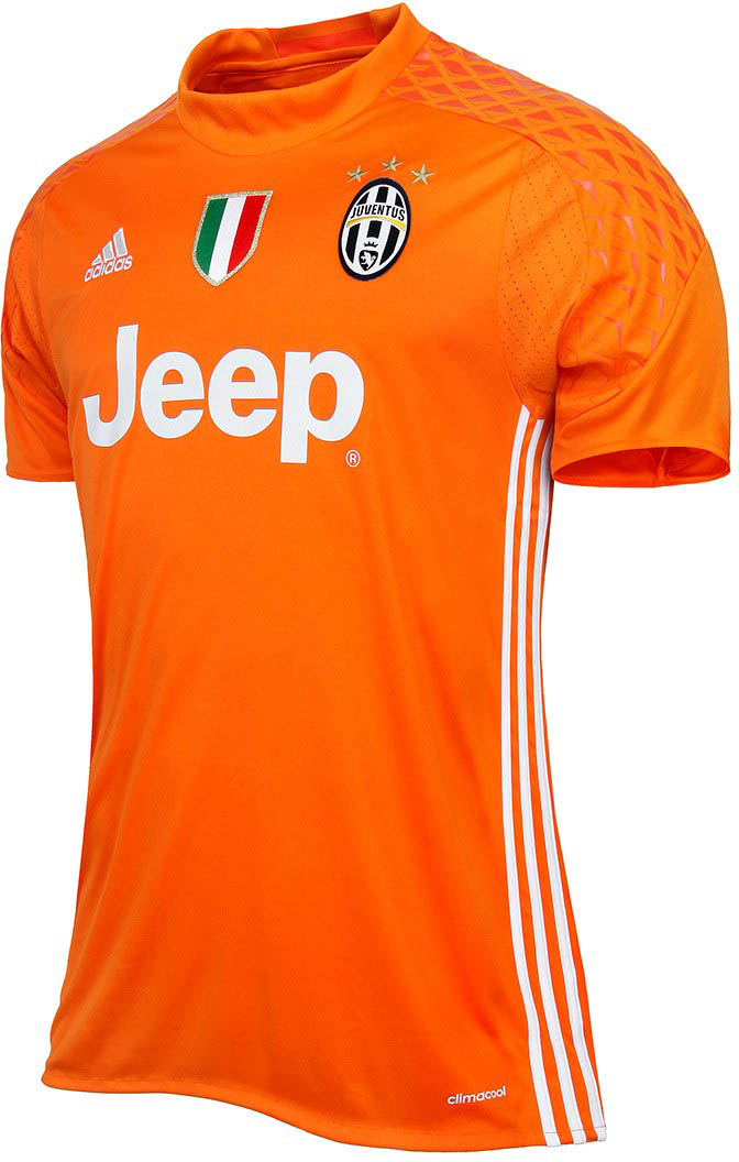 Juventus top goalie jersey